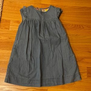 Mini Boden Chambray Girls Dress